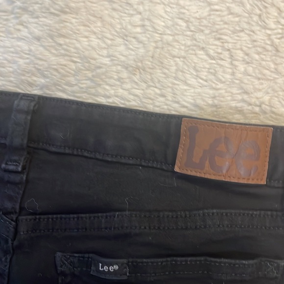 Lee jeans black 8 M boot cut mid rise - Picture 13 of 15